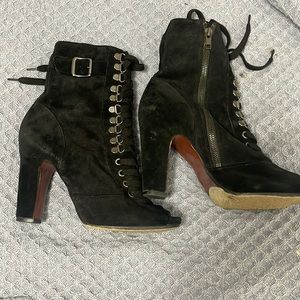 Sam Edelman Belmont Open Toe Bootie